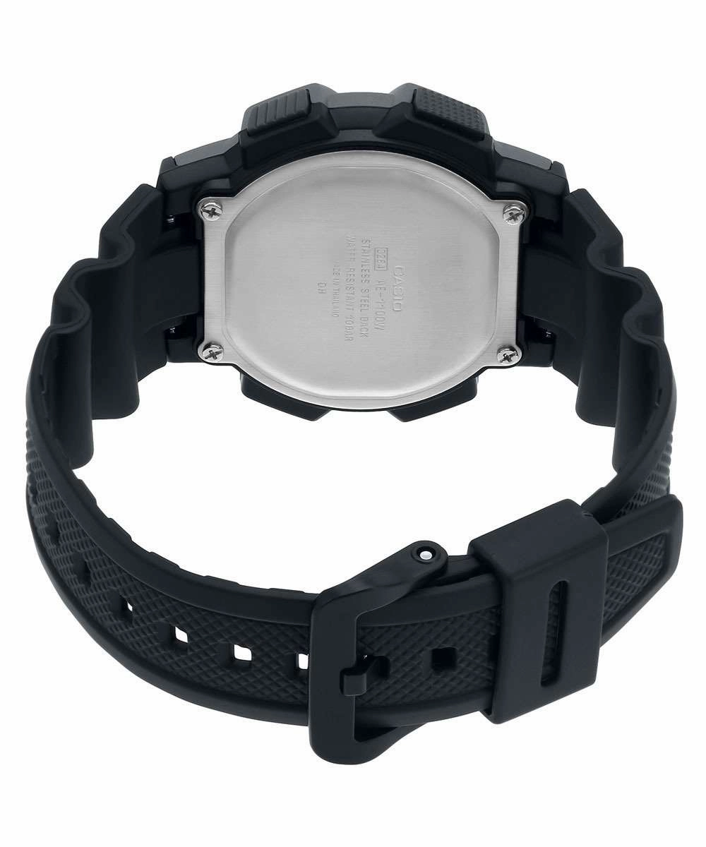 Casio AE-1100W-1BVDF Black Resin Strap Watch for Men