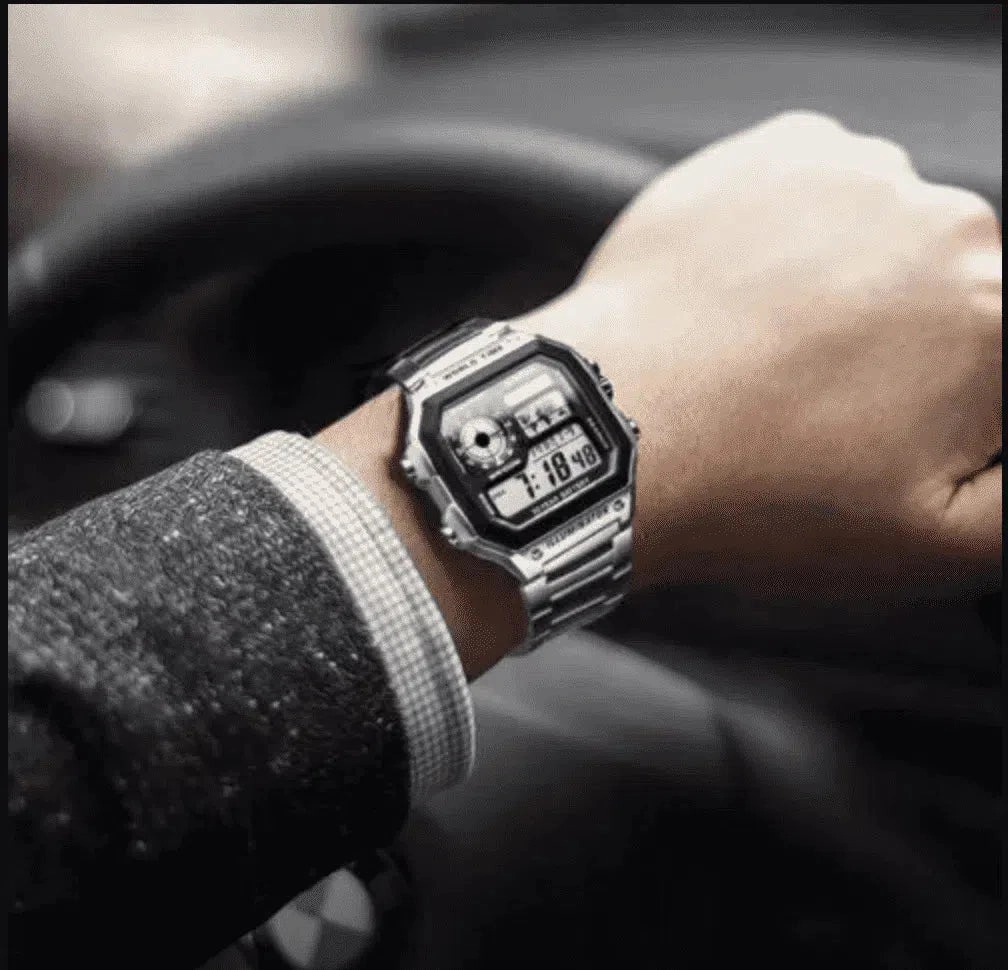 Casio AE-1200WHD-1AVDF Silver Stainless Watch For Men