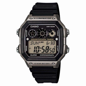 Casio AE-1300WH-8A  Black Resin Strap Watch For Men