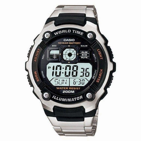 Casio AE-2000WD-1A Silver Stainless  Watch for Men