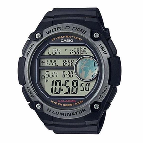 Casio AE-3000W-1AVDF Black Resin Watch for Men