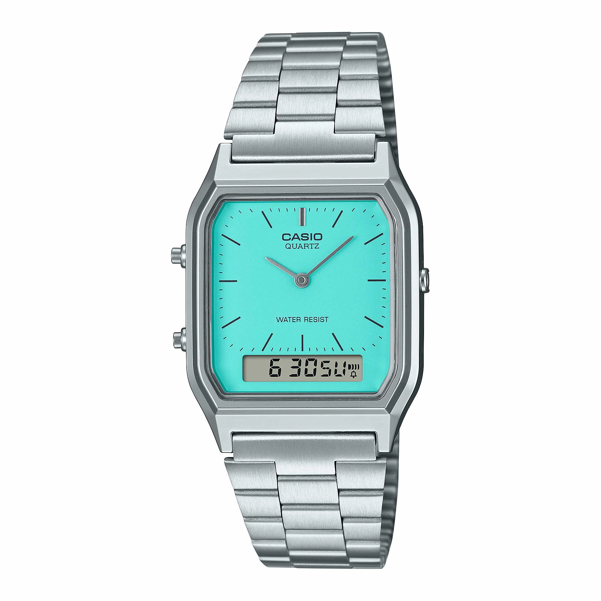 Casio Analog Digital Vintage Series Dual Time Watch AQ230A-2A2 AQ-230A-2A2