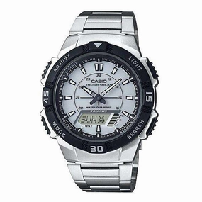 Casio AQ-S800WD-7EVDF Silver Stainless Watch for Men