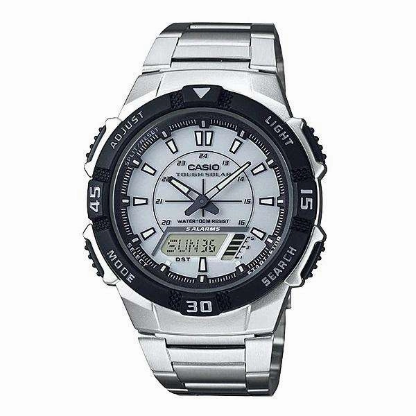 Casio AQ-S800WD-7EVDF Silver Stainless Watch for Men
