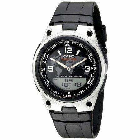 Casio AW-80-1A2 Black Resin Watch for Men