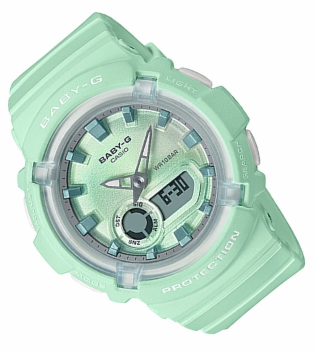 Casio Baby-g BGA-280-3A Digital Analog Rubber Strap Watch For Women
