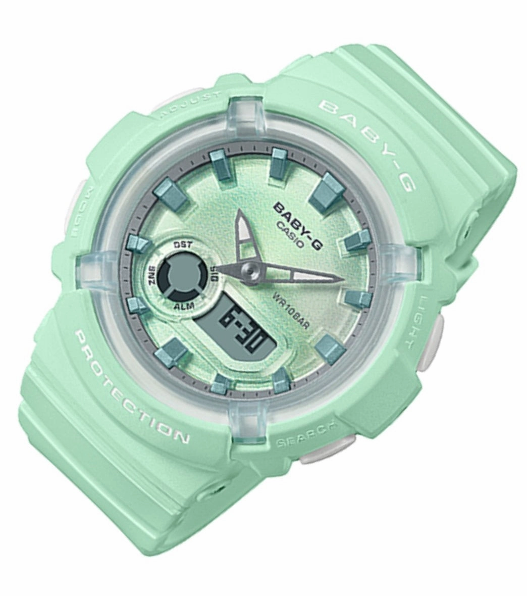 Casio Baby-g BGA-280-3A Digital Analog Rubber Strap Watch For Women