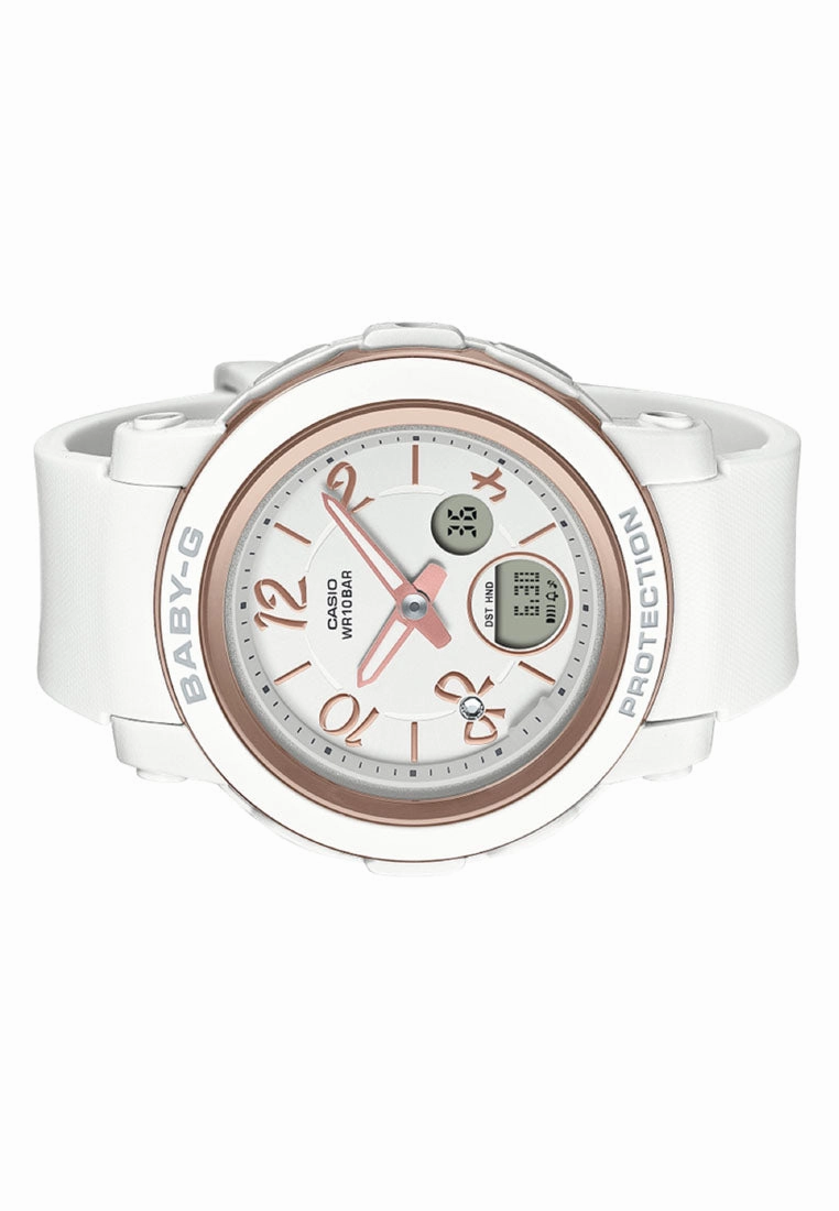 Casio Baby-g BGA-290RA-7A Digital Analog Rubber Strap Watch for Women