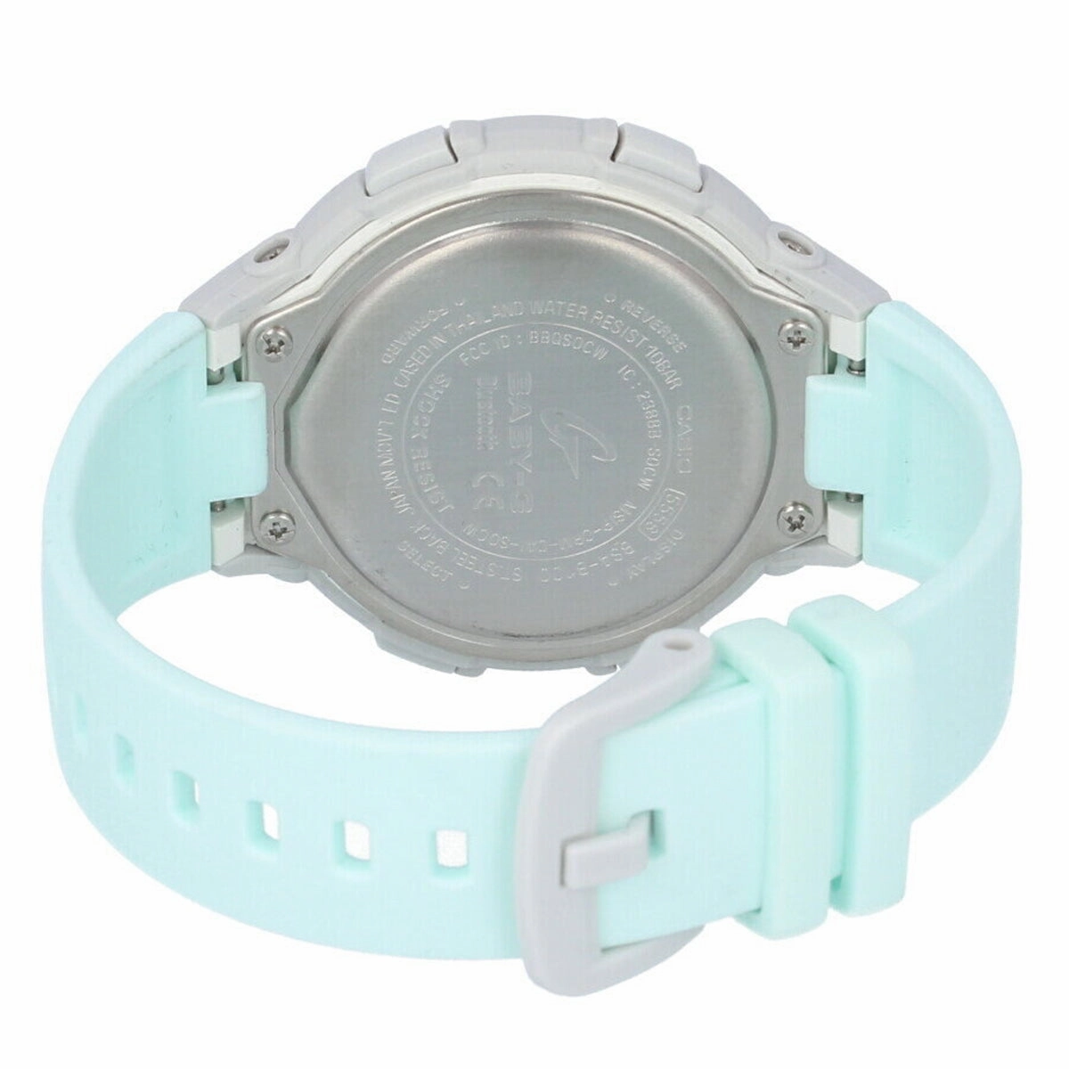 Casio Baby-g BSA-B100MC-8A Bluetooth Digital Analog Rubber Strap Watch For Women