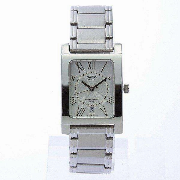 Casio BEM-100D-7A2VDF Silver Stainless Watch for Men and Women