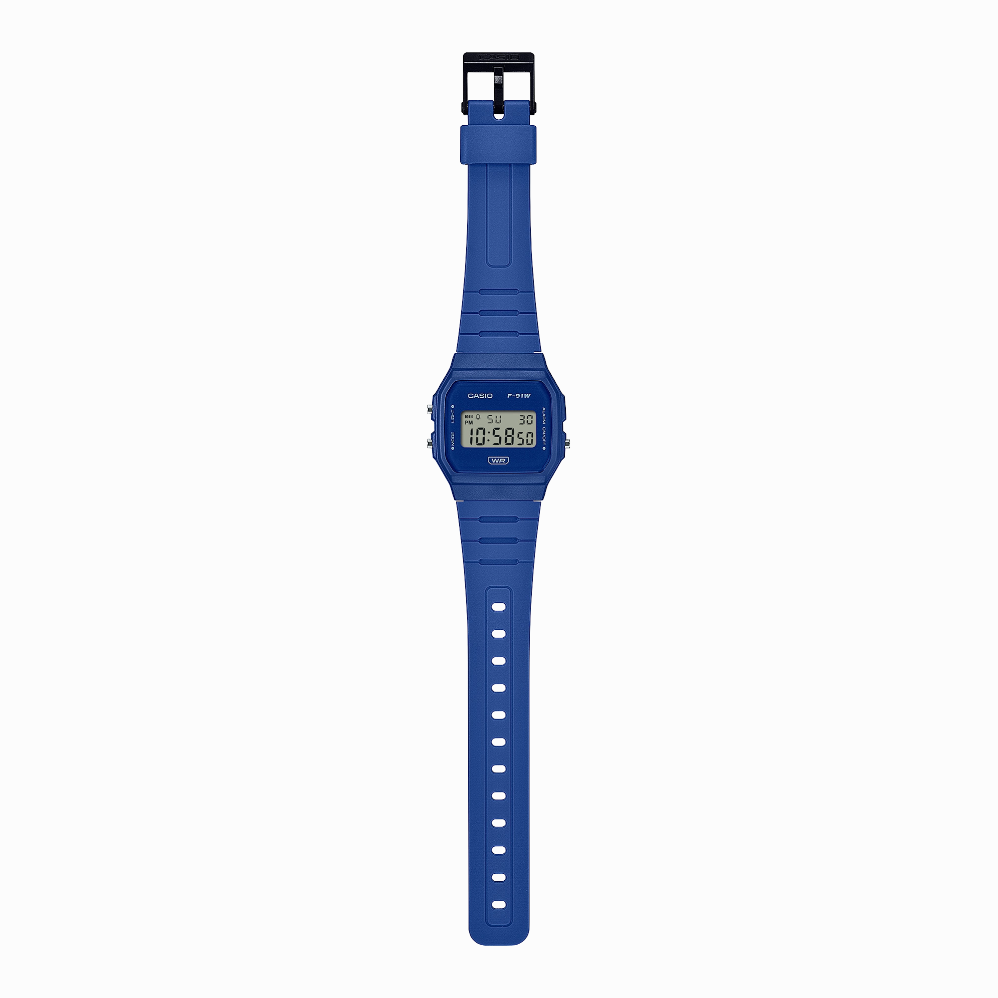 Casio Blue Resin Band Watch F91WB-2A1