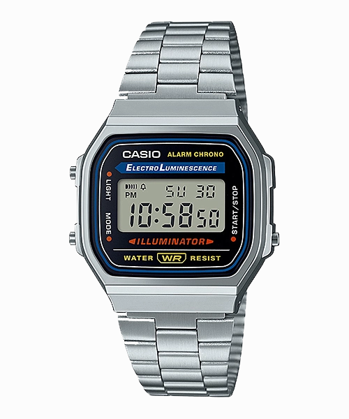 Casio Classic Digital Stainless Steel Watch A168WA-1
