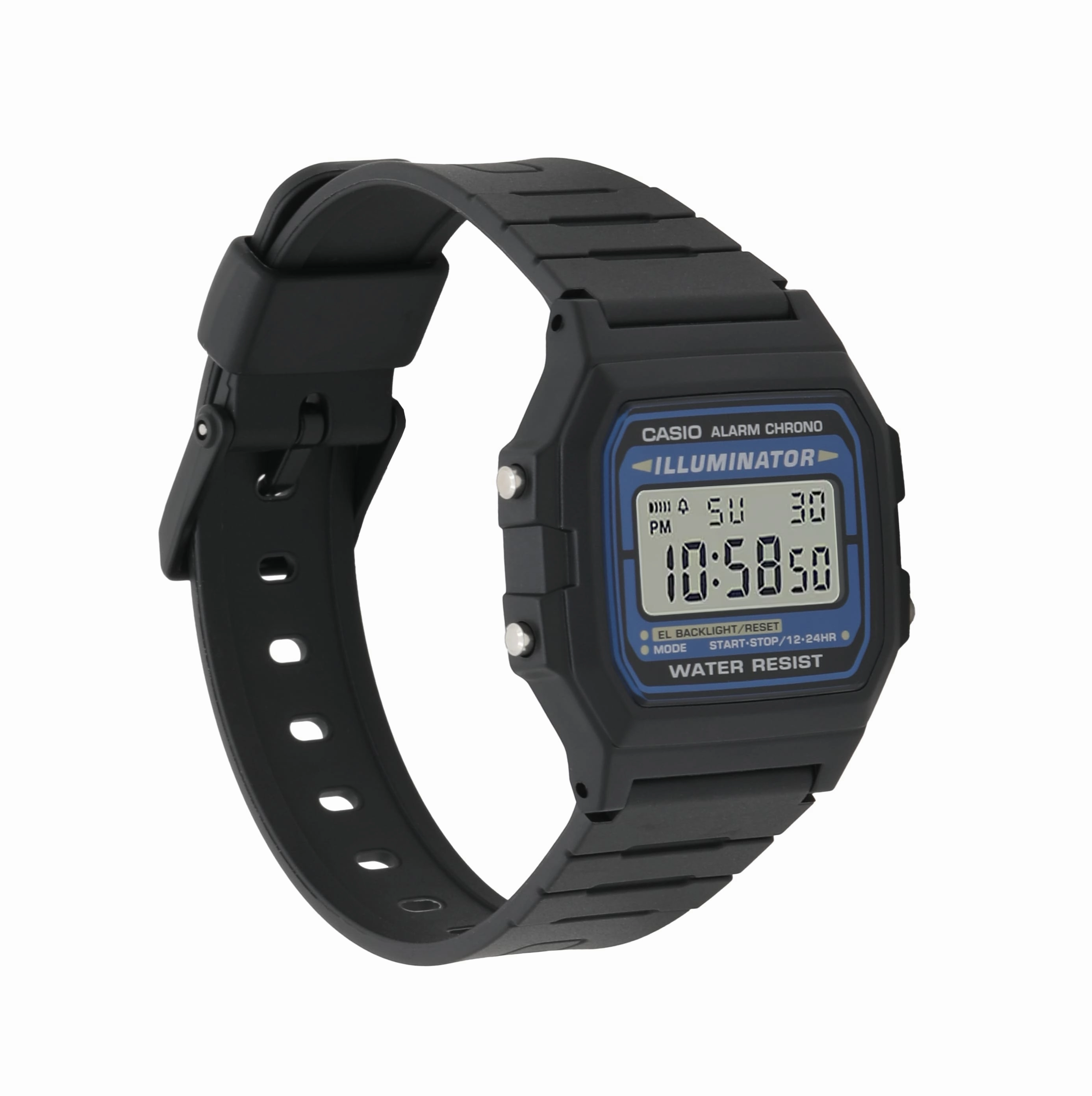 Casio Digital Black Resin Band Watch F105W-1AUZ