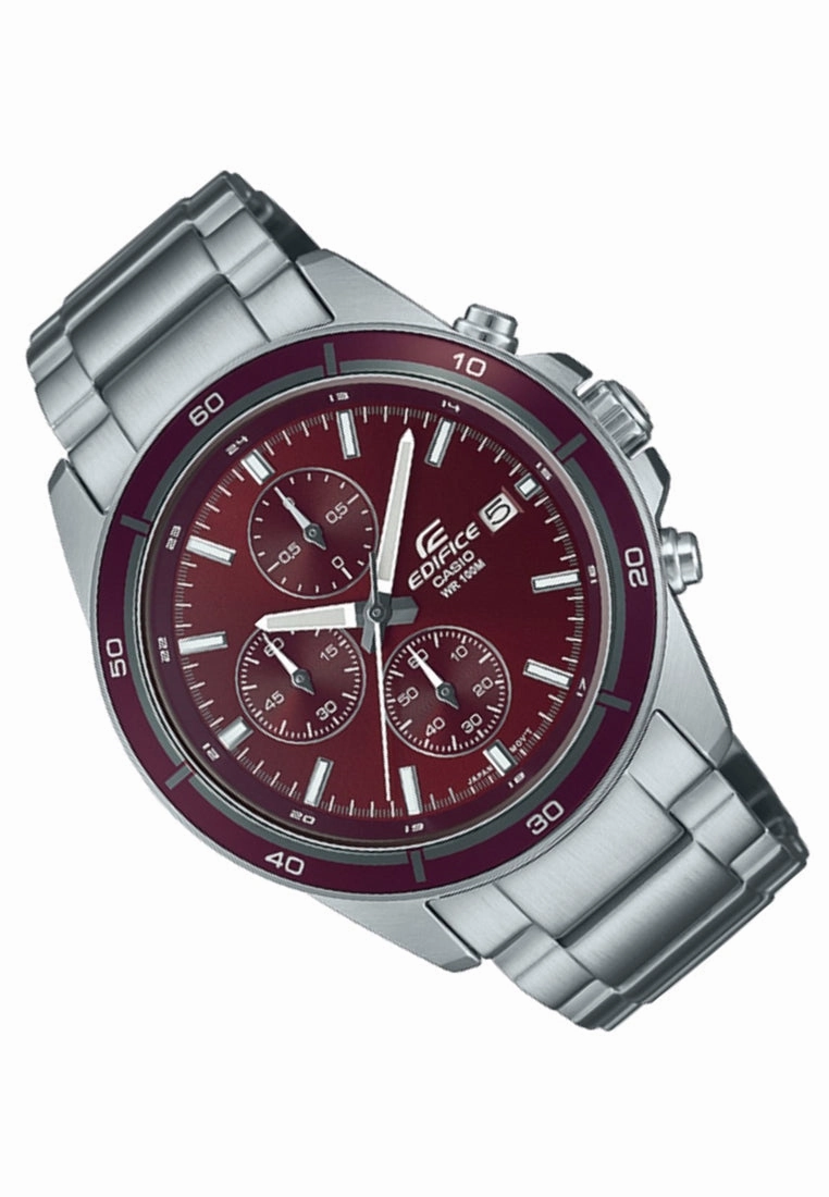 Casio Edifice EFR-526D-5C Chronograph Stainless Steel Strap Watch For Men