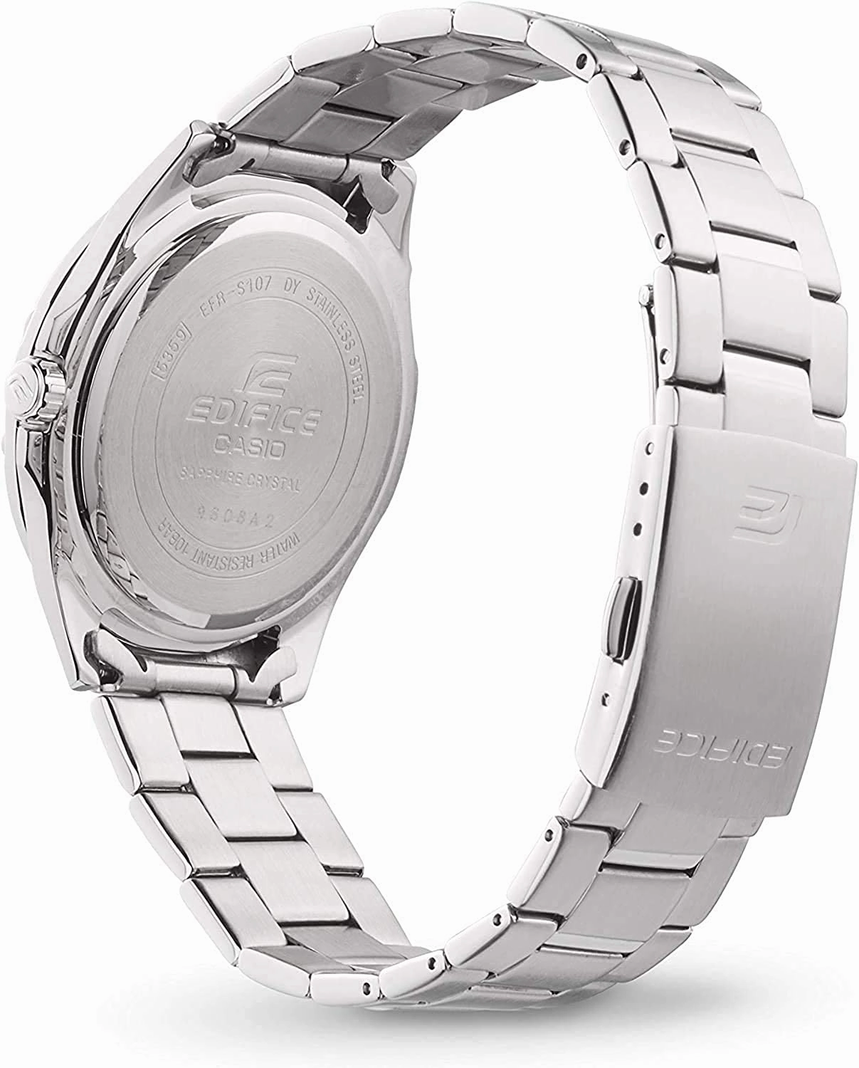 Casio Edifice EFR-S108D-1A Analog Stainless Steel Strap Watch For Men