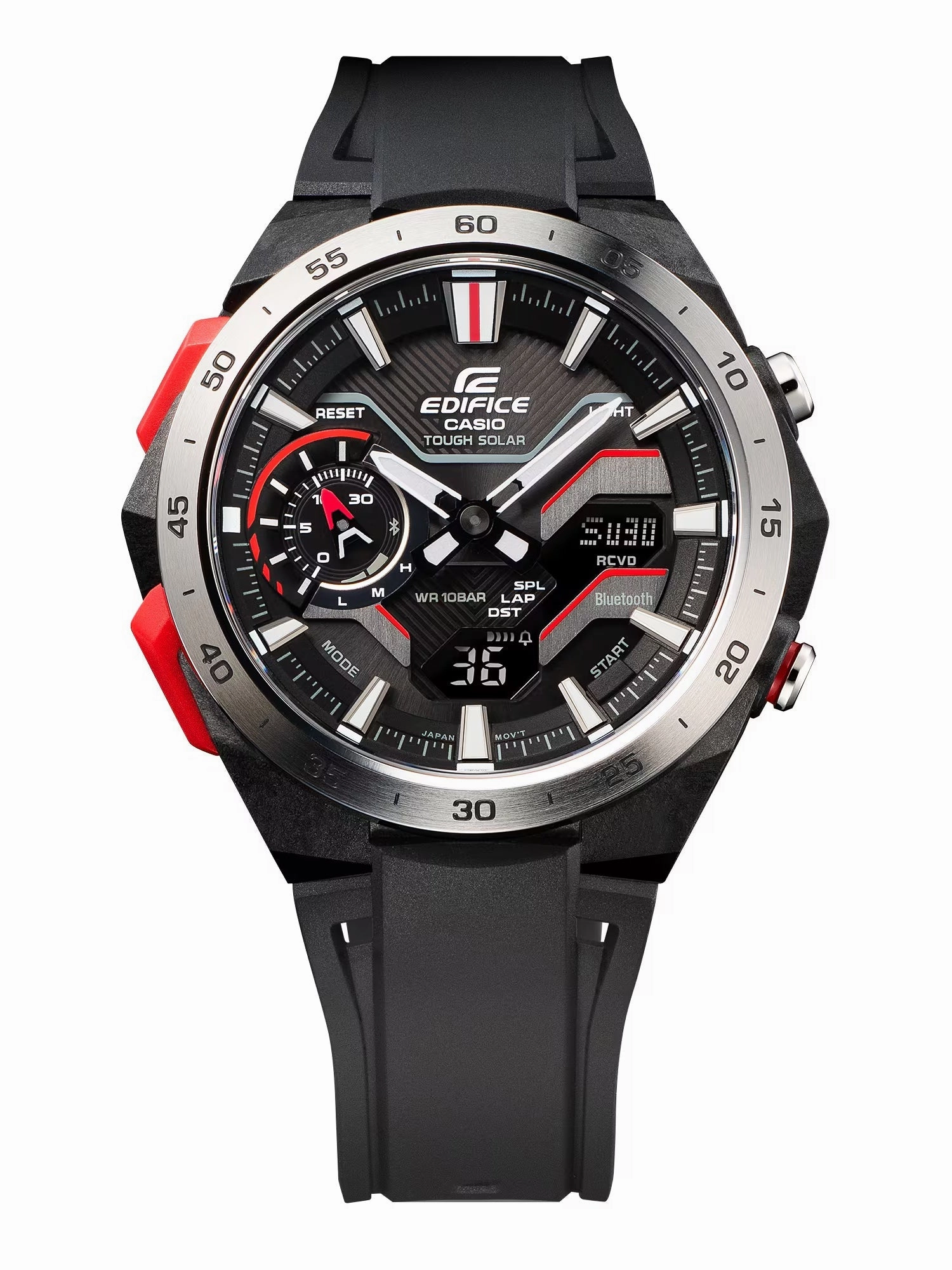 Casio EDIFICE WINDFLOW Men's Tough Solar Bluetooth Watch ECB-2200P-1A