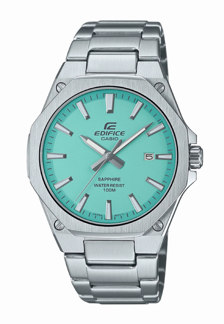 Casio EFR-S108D-2B Analog Stainless Steel Strap Watch for Men