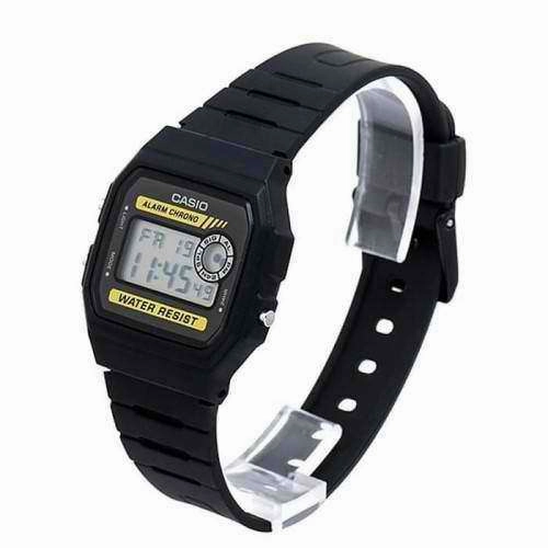 Casio F-94WA-9DG Black Resin Watch for Men and Women