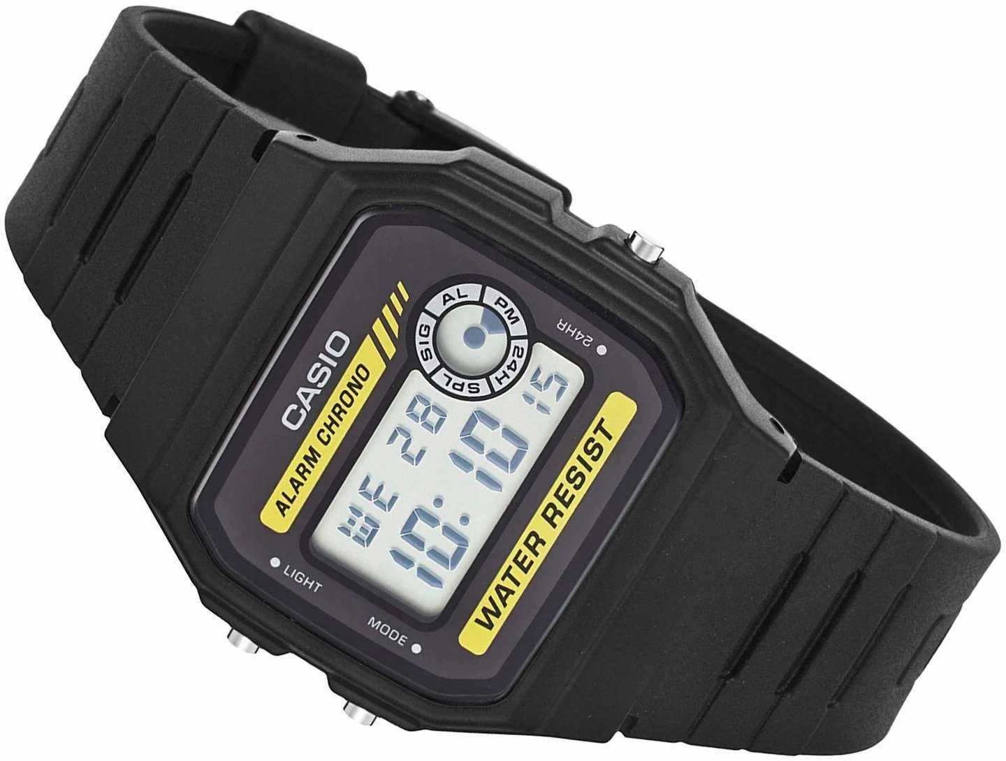 Casio F-94WA-9DG Black Resin Watch for Men and Women