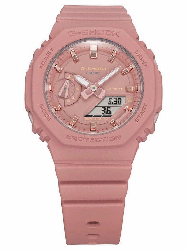 Casio G-Shock Analog-Digital Women's Watch Pink GMAS2100-4A2