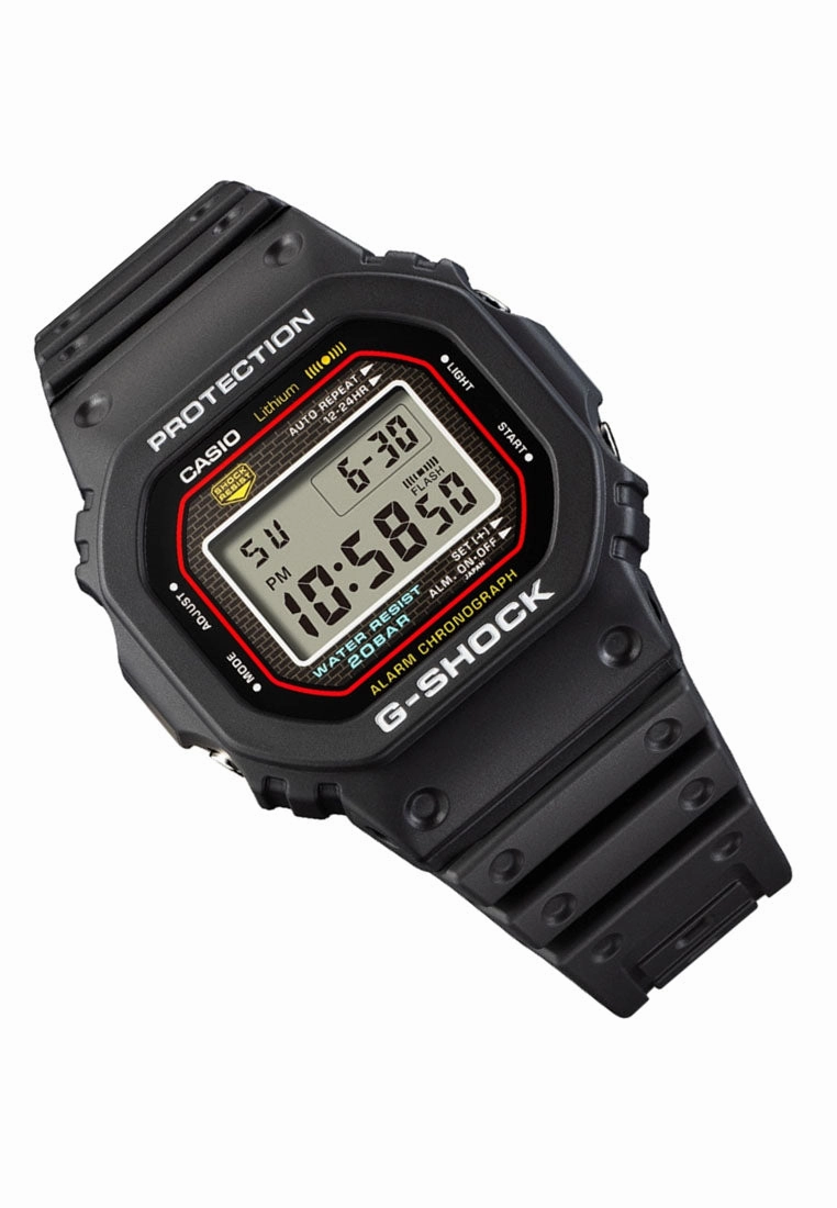 Casio G-shock DW-5000R-1A Digital Rubber Strap Watch for Men