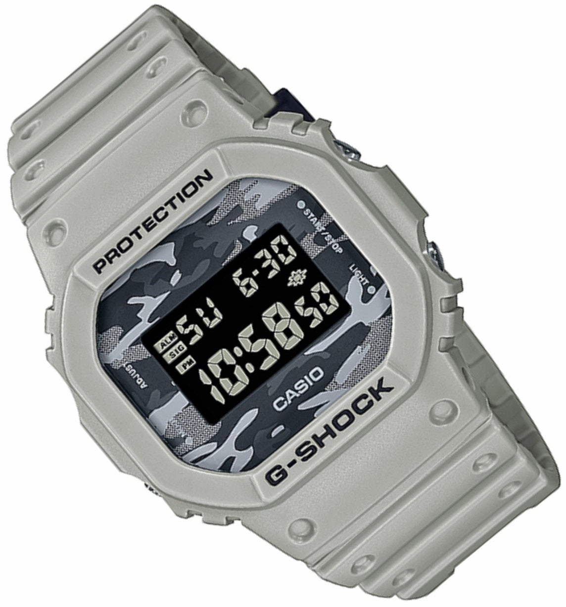 Casio G-shock DW-5600CA-8DR Digital Rubber Strap Watch For Men