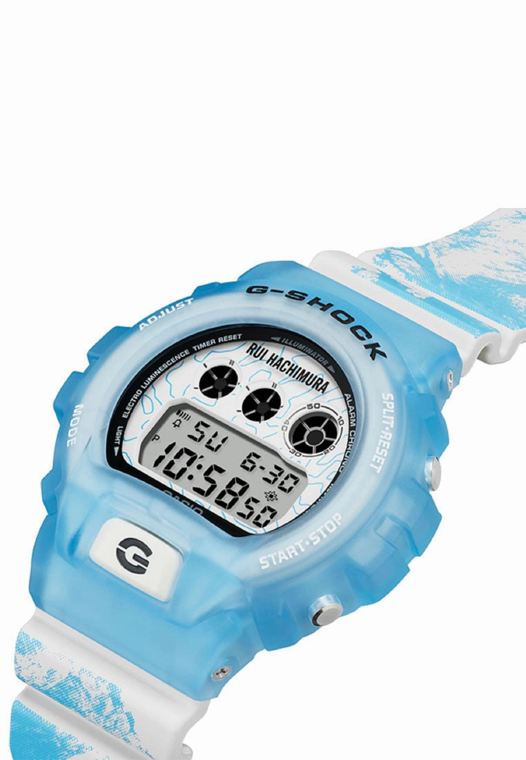 Casio G-shock DW-6900RH-2DR Rui Hachimura Digital Rubber Strap Watch For Men