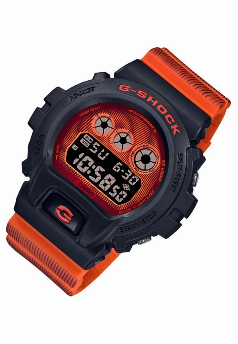 Casio G-shock DW-6900TD-4DR Digital Rubber Strap Watch For Men