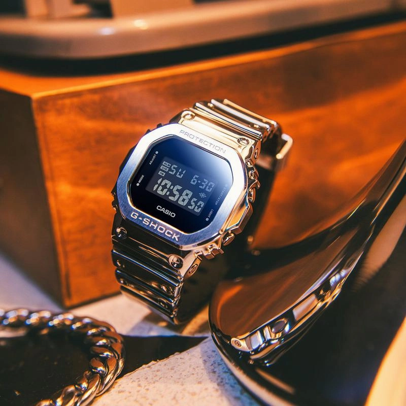 CASIO G-SHOCK G-STEEL FINE METALLIC SERIES - GM-5600YM-8DR