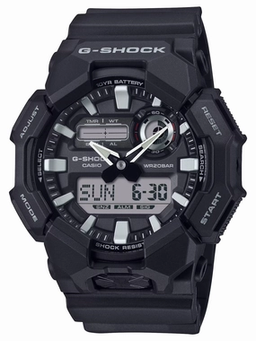 Casio G-Shock GA010-1A Bio-Resin High-Brightness LED Black Mens Watch