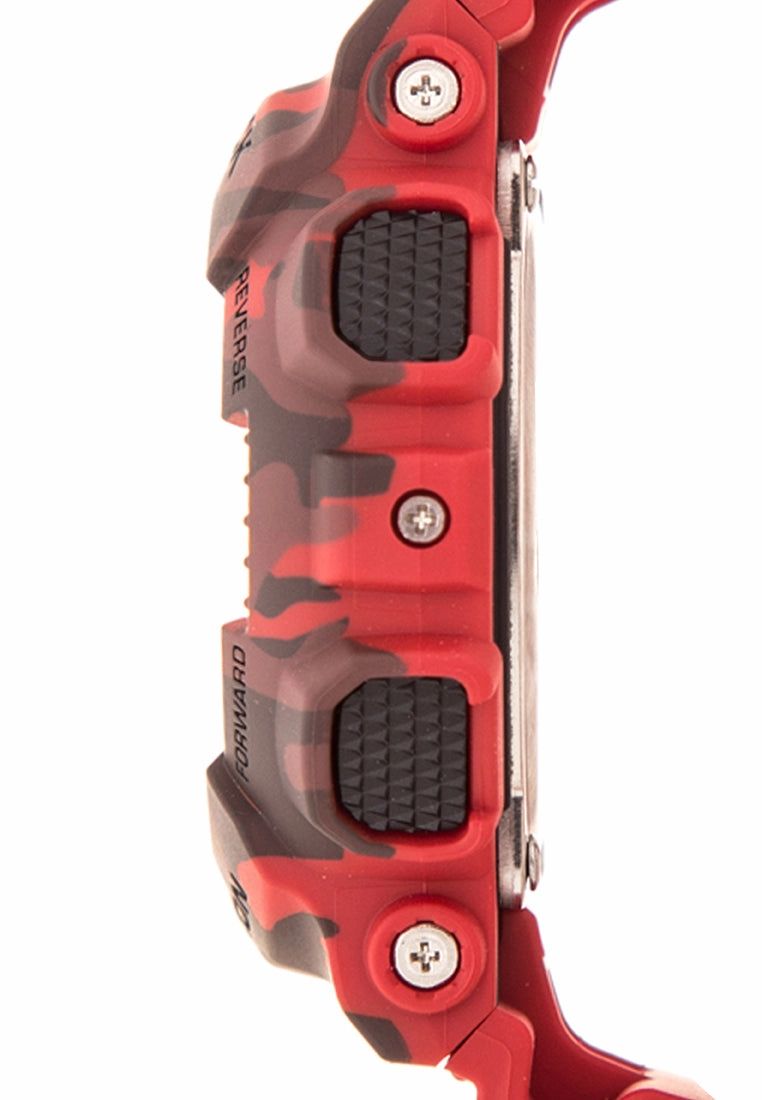 Casio G-shock GA-100CM-4A Digital Analog Rubber Strap Watch For Men