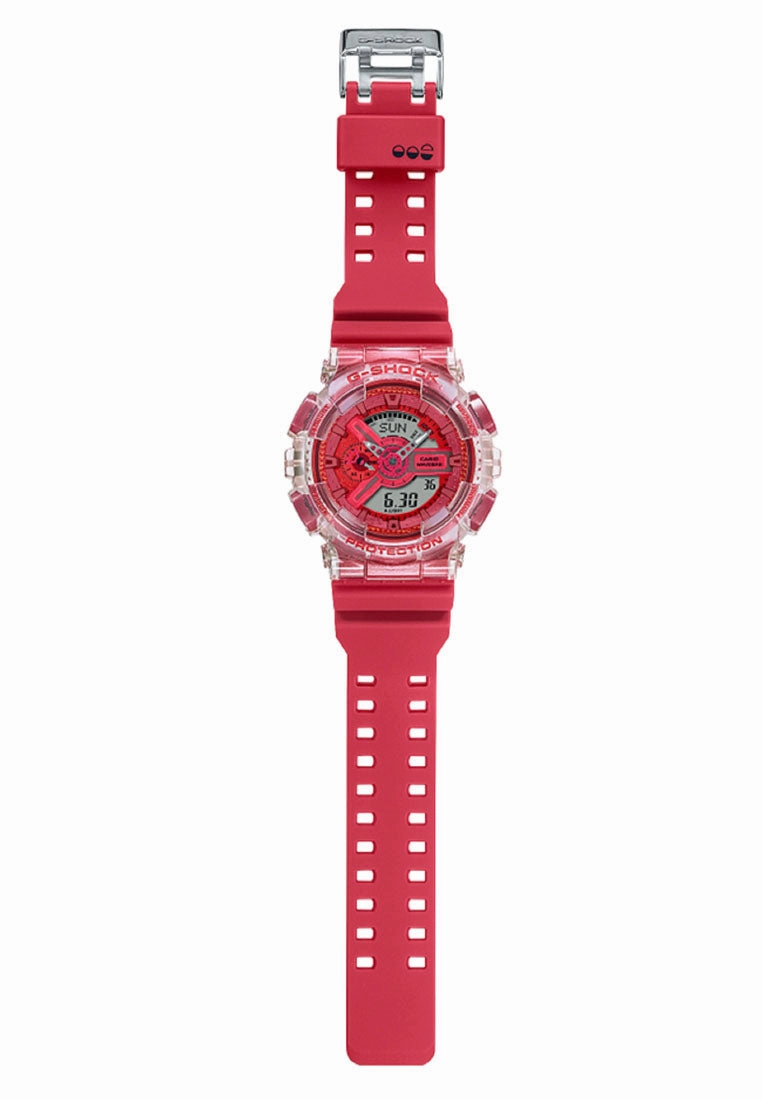 Casio G-shock GA-110GL-4A Digital Analog Rubber Strap Watch For Men