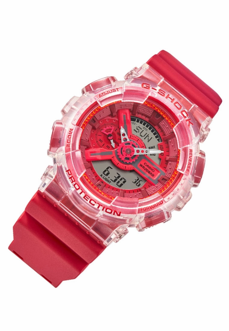 Casio G-shock GA-110GL-4A Digital Analog Rubber Strap Watch For Men