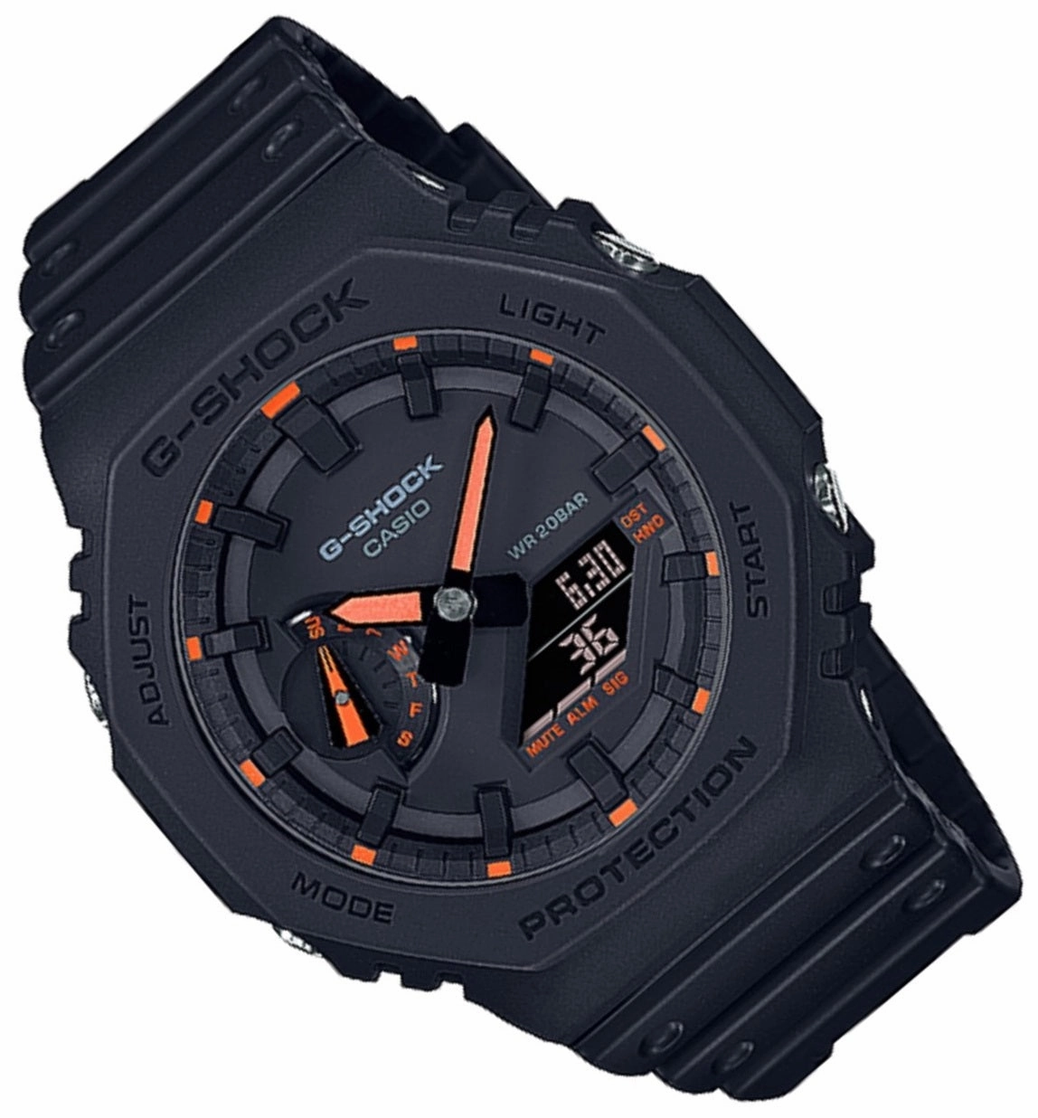 Casio G-shock GA-2100-1A4 Digital Analog Resin Strap Watch For Men