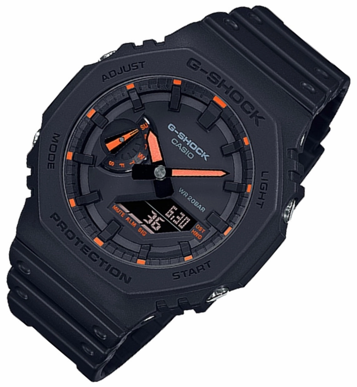 Casio G-shock GA-2100-1A4 Digital Analog Resin Strap Watch For Men