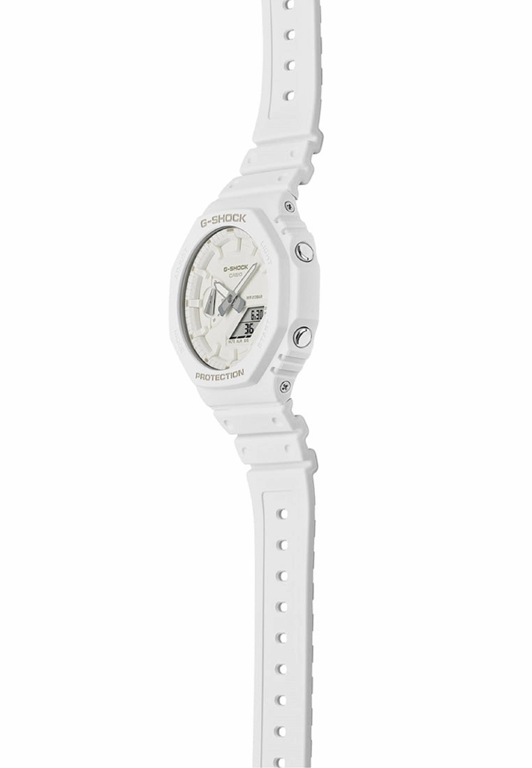 Casio G-shock GA-2100-7A7 Digital Analog Rubber Strap Watch For Men