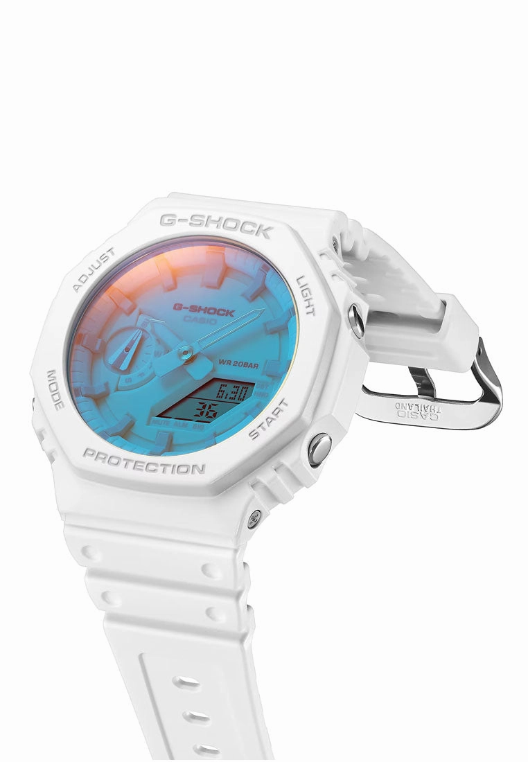 Casio G-shock GA-2100TL-7A Digital Analog Rubber Strap Watch for Men