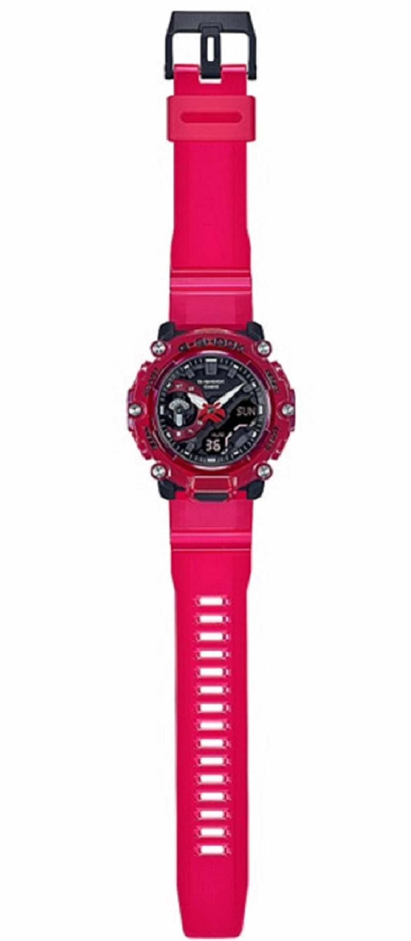 Casio G-shock GA-2200SKL-4A Digital Analog Stainless Steel Strap Watch For Men
