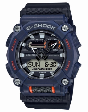Casio G-shock GA-900-2A Digital Analog Rubber Strap Watch For Men