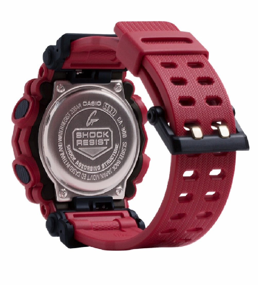 Casio G-shock GA-900-4A Digital Analog Rubber Strap Watch For Men