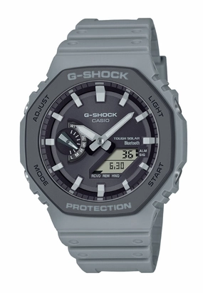 Casio G-shock GA-B2100LUU-8A Digital Analog Rubber Strap Solar Watch for Men