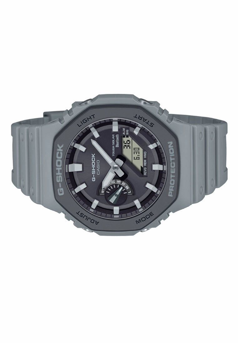 Casio G-shock GA-B2100LUU-8A Digital Analog Rubber Strap Solar Watch for Men