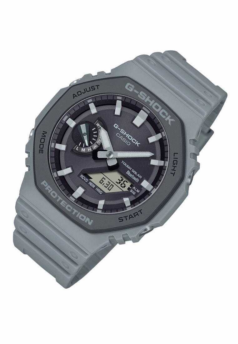 Casio G-shock GA-B2100LUU-8A Digital Analog Rubber Strap Solar Watch for Men