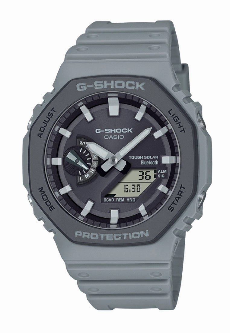 Casio G-shock GA-B2100LUU-8A Digital Analog Rubber Strap Solar Watch for Men