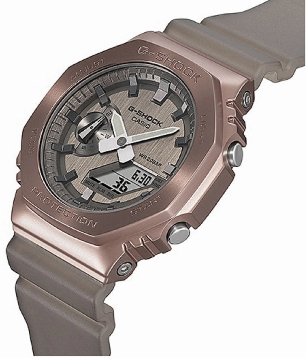 Casio G-shock GM-2100MF-5A Digital Analog Rubber Strap Watch