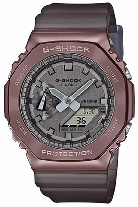 Casio G-shock GM-2100MF-5A Digital Analog Rubber Strap Watch