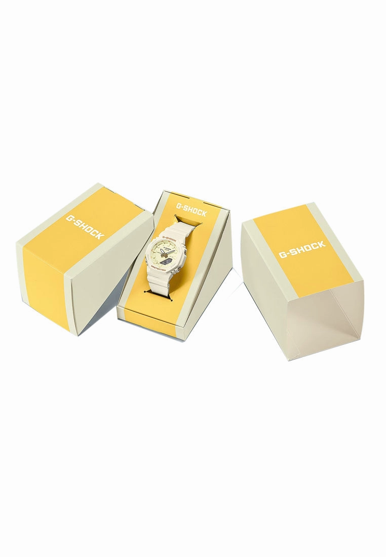 Casio G-shock GMA-P2100W-7A Digital Analog Rubber Strap Watch For Women