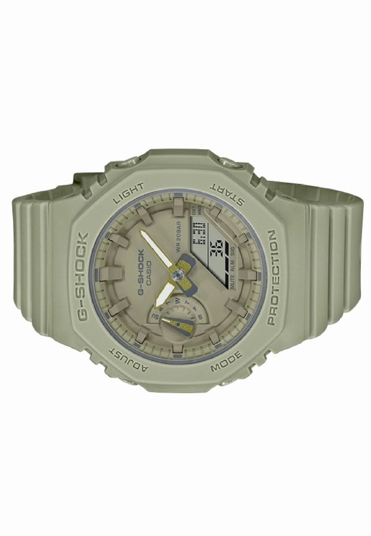 Casio G-shock GMA-S2100BA-3A Digital Analog Rubber Strap Watch for Women