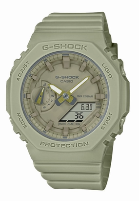 Casio G-shock GMA-S2100BA-3A Digital Analog Rubber Strap Watch for Women
