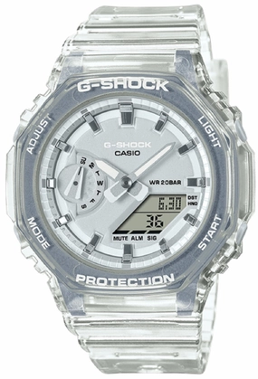 Casio G-shock GMA-S2100SK-7A Digital Analog Rubber Strap Watch for Women